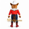 Western Cowboy Horse Mascot Costume for Events Western Cowboy Horse Mascot Costume for Events