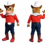 Western Cowboy Horse Mascot Costume for Events