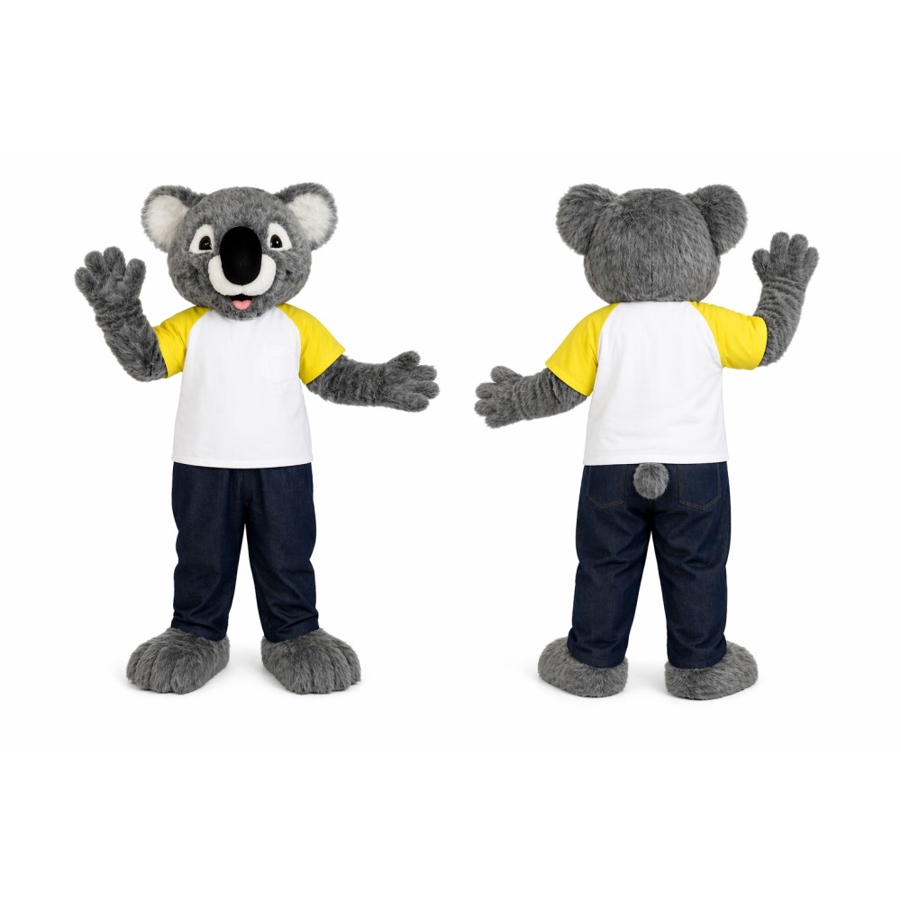 Cute Koala Bear Mascot Costume with T-Shirt