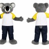 Cute Koala Bear Mascot Costume with T-Shirt