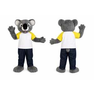 Cute Koala Bear Mascot Costume with T-Shirt