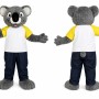 Cute Koala Bear Mascot Costume with T-Shirt