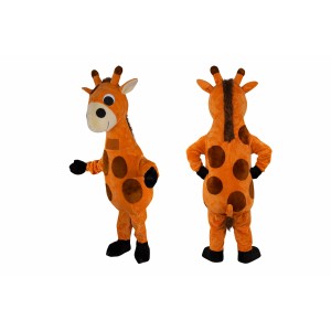 Plush Giraffe Mascot Costume Animal Character