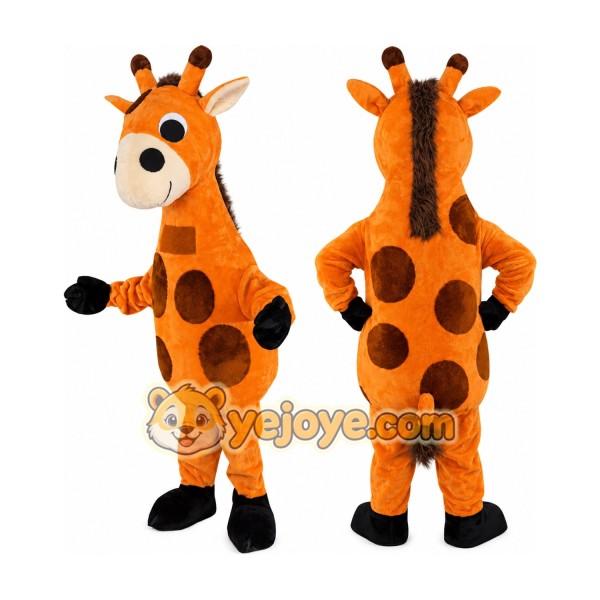 Plush Giraffe Mascot Costume Animal Character