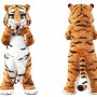 Realistic Tiger Mascot Costume Full Body Character