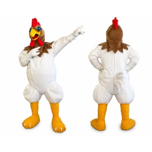 Funny Chicken Hen Mascot Costume Adult Size
