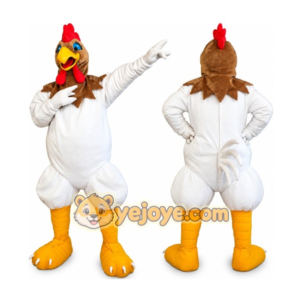 Funny Chicken Hen Mascot Costume Adult Size