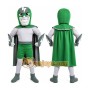 Superhero Lightning Mascot Costume with Cape