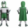 Superhero Lightning Mascot Costume with Cape