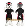 Husky Dog Police Mascot Costume Character Husky Dog Police Mascot Costume Character