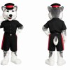 Husky Dog Police Mascot Costume Character