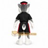 Husky Dog Police Mascot Costume Character Husky Dog Police Mascot Costume Character