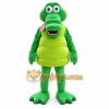Cartoon Green Crocodile Mascot Costume for Adults Cartoon Green Crocodile Mascot Costume for Adults