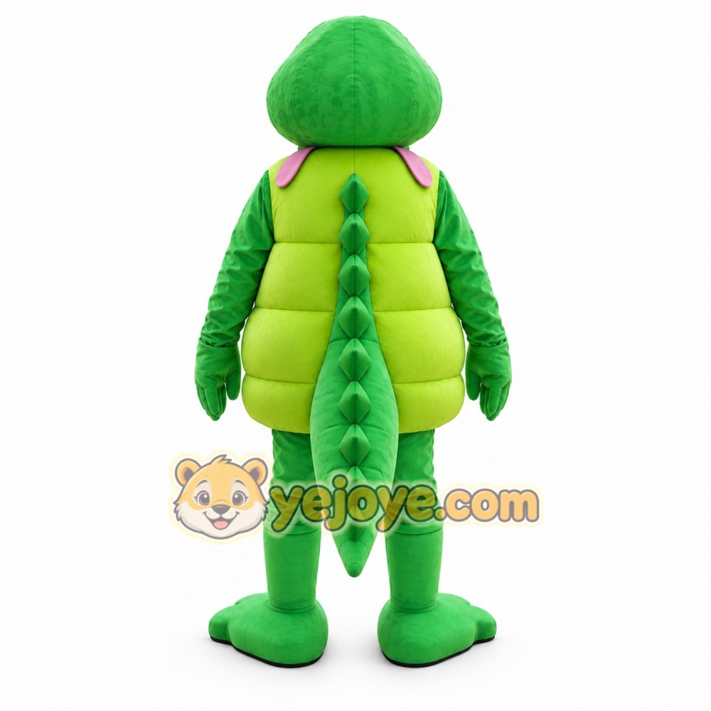 Cartoon Green Crocodile Mascot Costume for Adults Cartoon Green Crocodile Mascot Costume for Adults