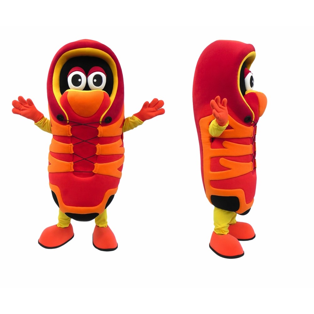 Funny Red Sneaker Shoe Mascot Costume Character