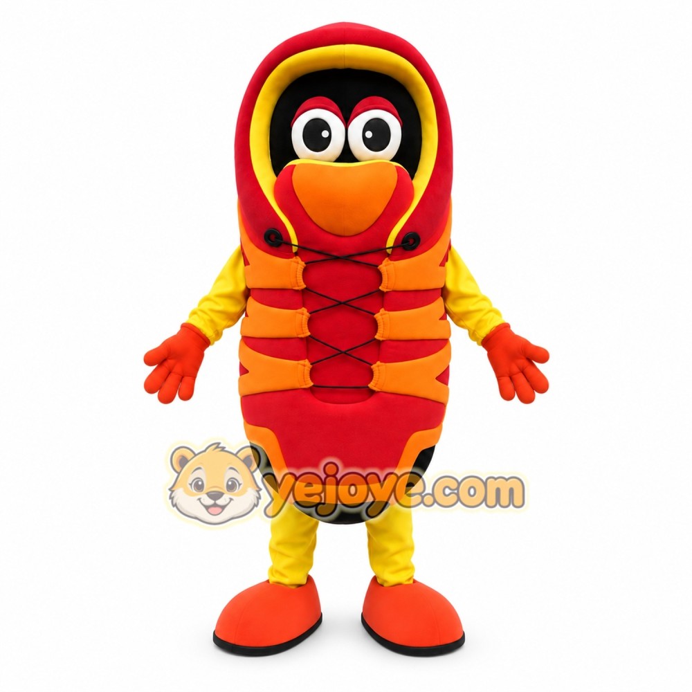 Funny Red Sneaker Shoe Mascot Costume Character