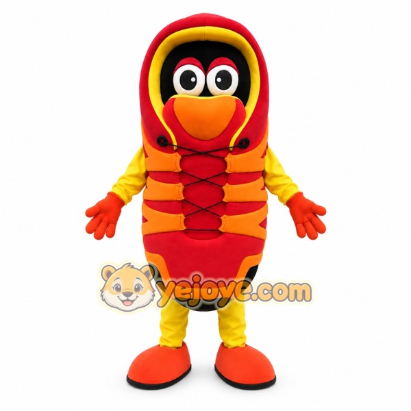 Funny Red Sneaker Shoe Mascot Costume Character