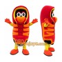 Funny Red Sneaker Shoe Mascot Costume Character