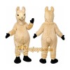 Fluffy Alpaca Mascot Costume with Soft Plush Animal Design Fluffy Alpaca Mascot Costume with Soft Plush Animal Design