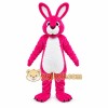 Pink Bunny Rabbit Mascot Costume with Plush Easter Character Style Pink Bunny Rabbit Mascot Costume with Plush Easter Character Style