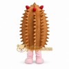 Cute Hedgehog Mascot Costume with Red Berry Spikes and Plush Cartoon Design Cute Hedgehog Mascot Costume with Red Berry Spikes and Plush Cartoon Design