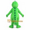 Green Dinosaur Mascot Costume with Cartoon Reptile Character Style Green Dinosaur Mascot Costume with Cartoon Reptile Character Style