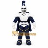 Medieval Knight Mascot Costume with Shield and Armor Design
