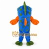 Blue Fish Mascot Costume with Spotted Sea Creature Character Style Blue Fish Mascot Costume with Spotted Sea Creature Character Style