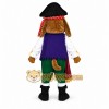 Pirate Dog Mascot Costume with Captain Hat and Pirate Outfit