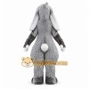 Gray Bunny Mascot Costume Gray Bunny Mascot Costume