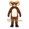 Brown Ram Mascot Costume Brown Ram Mascot Costume