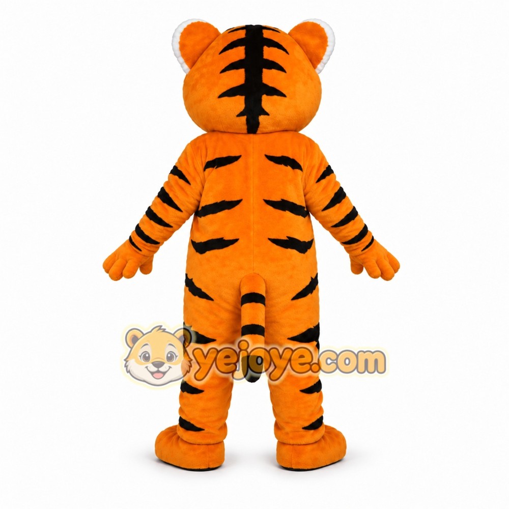 Orange Tiger Mascot Costume for Kids and Adults Orange Tiger Mascot Costume for Kids and Adults