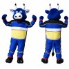 Blue Cow Mascot Costume for Kids and Adults
