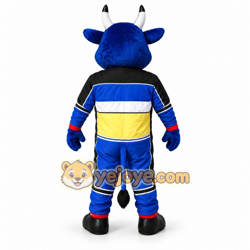 Blue Cow Mascot Costume for Kids and Adults Blue Cow Mascot Costume for Kids and Adults