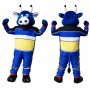 Blue Cow Mascot Costume for Kids and Adults