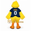 Yellow Duck Mascot Costume with Blue Shirt Yellow Duck Mascot Costume with Blue Shirt
