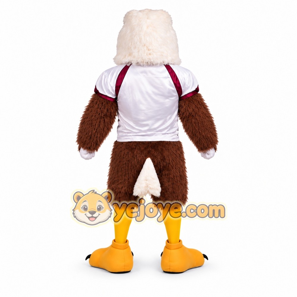 Eagle Mascot Costume with White and Brown Fur Eagle Mascot Costume with White and Brown Fur