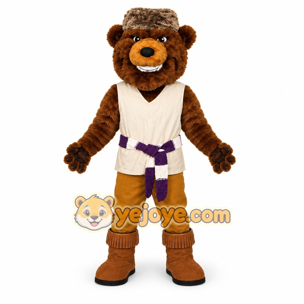 Brown Bear Mascot Costume Brown Bear Mascot Costume