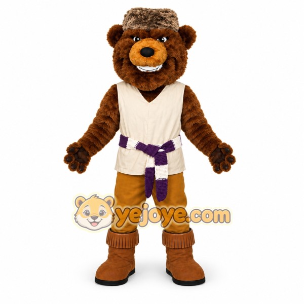 Brown Bear Mascot Costume