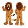 Lion Mascot Costume Brown Fur Outfit