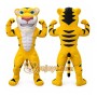 Yellow Tiger Mascot Costume for Kids and Adults