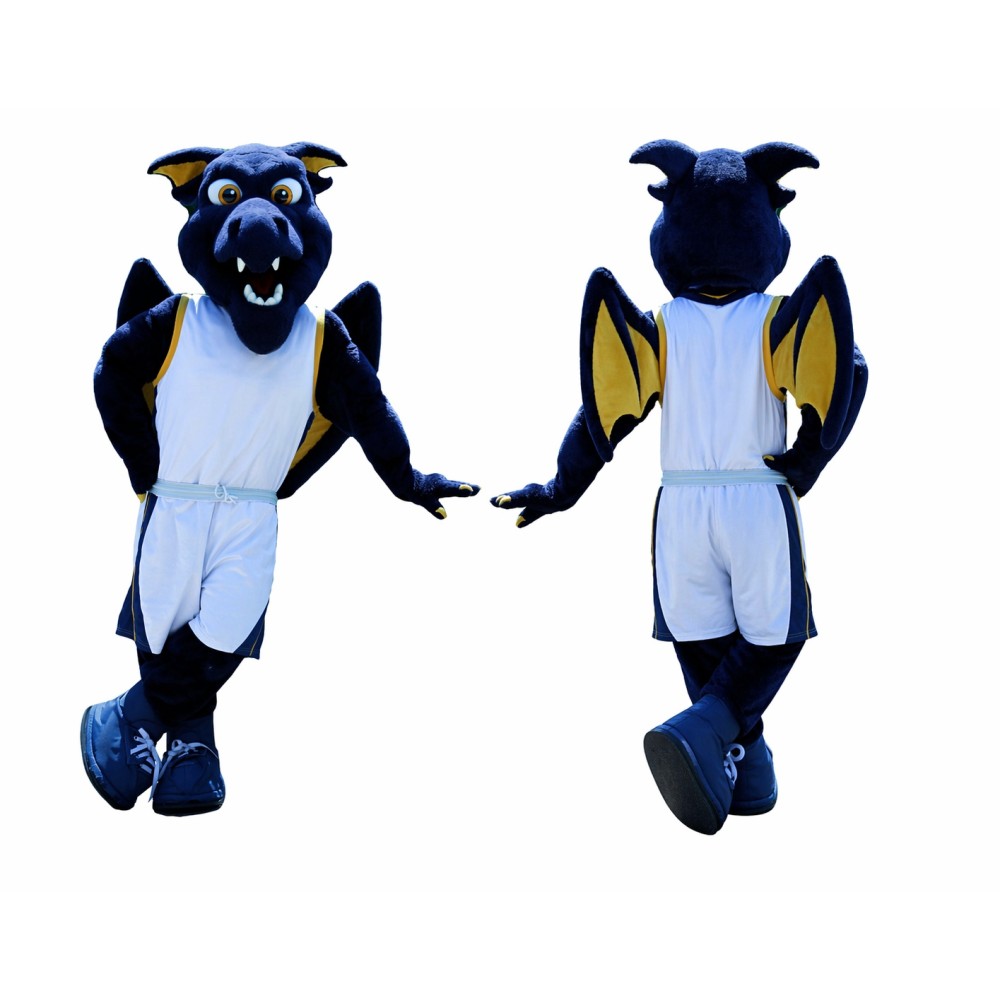 Blue Dragon Mascot Costume
