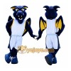 Blue Dragon Mascot Costume Blue Dragon Mascot Costume