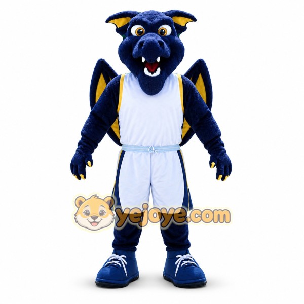 Blue Dragon Mascot Costume