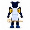 Blue Dragon Mascot Costume Blue Dragon Mascot Costume