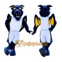 Blue Dragon Mascot Costume