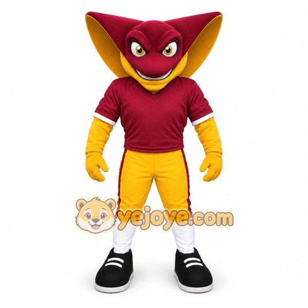 Cartoon Stingray Mascot Costume with Sport Team Character Design