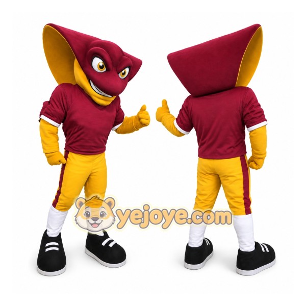 Cartoon Stingray Mascot Costume with Sport Team Character Design