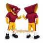 Cartoon Stingray Mascot Costume with Sport Team Character Design