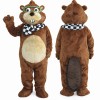 Brown Beaver Mascot Costume for Parties and Events